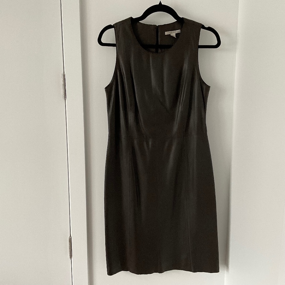 Banana Republic real leather brown dress size 8